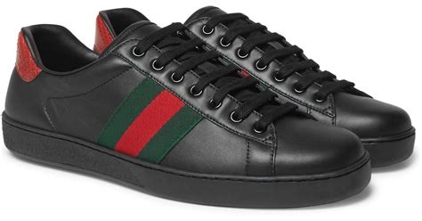 gucci black dress with snake|Gucci ace sneakers women.